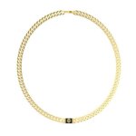 Collier homme guess bijoux rebel moon - jumn05064jwyg acier dor