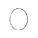 Collier homme juxn03005jwst - x logo