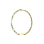 Collier homme juxn03005jwyg - x logo