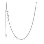 Collier argent maille gourmette pandora moments