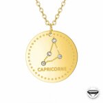 Collier et pendentif ath�me b2449 - capricorne femme