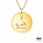 Collier et pendentif athème b2449 - poisson femme Collier et pendentif athème b2449 - poisson femme