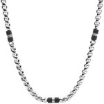Collier et pendentif fossil jf03314040 homme