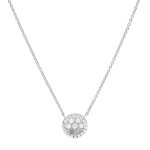Collier et pendentif fossil jfs00520040 femme