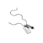 Collier et pendentif homme dx1156040 - diesel brave armor