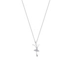 Collier et pendentif lotus silver lp1684 - 1 / 1 - danseuse fantasy argent femme