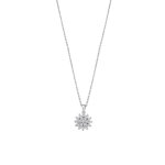 Collier et pendentif lotus silver lp3081 - 1 - 1 femme