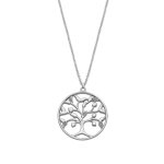 Collier et pendentif lotus style ls2084 - 1 / 1 - rainbow arbre de vie acier femme