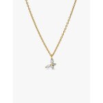 Collier avec pendentif papillon dor