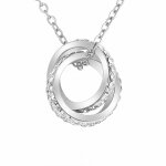 Collier et pendentif so charm b2217 - argent femme