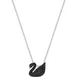 Collier et pendentif swarovski 5347330 - collier et pendentif noir cygne serti femme
