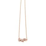 Collier plaqu� or rose kosma paris bns09553 - gr