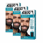 Colorations barbe noir naturel - pack 3 - just for men
