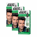 Colorations cheveux noir naturel - pack 3 - just for men