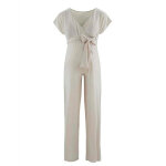 Combi - short grossesse et allaitement blanc cache coeur lingerie en coton