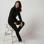 Combinaison pantalon calvin en viscose noir