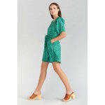 Combinaison short amira bleu