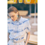 Combinaison short hellas bleu