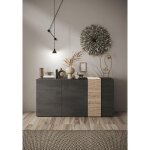 Commode 3 portes panneaux de particules de premire qualit
