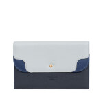 Compagnon de voyage stop rfid cuir bahia bleu / multicolore lyra Compagnon de voyage stop rfid cuir bahia bleu / multicolore lyra