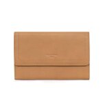 Compagnon de voyage stop rfid cuir sauvageh amande Compagnon de voyage stop rfid cuir sauvageh amande