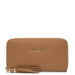 Compagnon zipp� autour mademoiselle ana marron en cuir