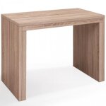 Console extensible chne clair 250cm mat chicago