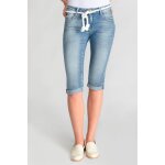 Corsaire pantacourt en jeans benny bleu queen