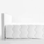 Couette synthtique, tempre blanc