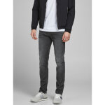 Coupe slim droite slim straight fit gris en coton rhys