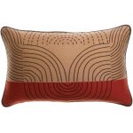 Coussin brod etna sienne 30 x 50