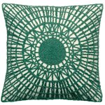 Coussin brodé noa epicea 45 x 45 Coussin brodé noa epicea 45 x 45