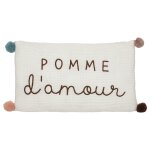 Coussin en maille campagne