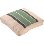 Coussin de sol gatsby eucalyptus 55 x 55 x 10 cm