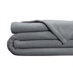 Couverture temp�r�e 350 g / m� polaire unie - gris