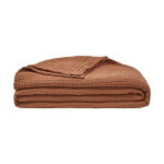 Couvre - lit en gaze de coton 120g / m, jazzy roux, 260x240