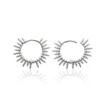 Boucles d'oreilles créoles soleil argent maison de la bijouterie w6yz500 Boucles d'oreilles créoles soleil argent maison de la bijouterie w6yz500
