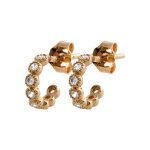 Boucles d'oreilles plaqu or croles 10mm maison de la bijouterie y50uvz0