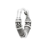 Boucles d'oreilles homme maison de la bijouterie sensimio z636z00 argent