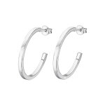 Cr�oles lotus silver hoops lp3203 - 4 - 2 argent