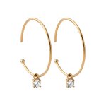 Boucles d'oreilles croles pampilles 30mm plaqu or maison de la bijouterie y6y66z0