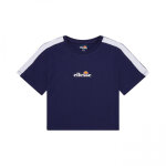 Cropped tee - shirt fille alessi bleu marine en coton