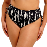 Culotte de bain ajustable - noir et blanc