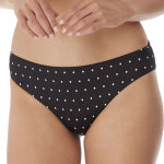Culotte de bain classique noire freya maillots