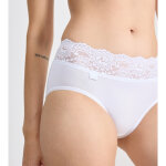 Culotte classique blanche en coton