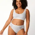 Culotte classique blanche sloggi chic midi white en coton