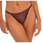 Culotte classique en dentelle graphique freya rouge