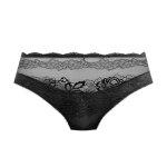 Culotte classique - noir ravissant en nylon