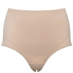 Culotte gainante beige en nylon
