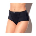 Culotte gainante blanche galbante pomm'poire - noir